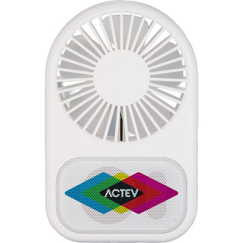Custom Audio Breeze Desktop Fan with Bluetooth Speaker