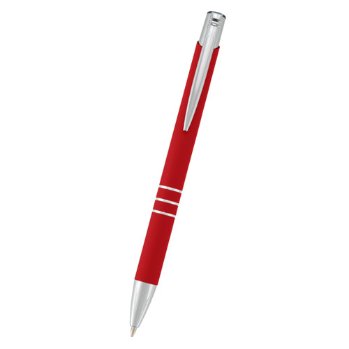 RUBY RED WITH BLUE INK