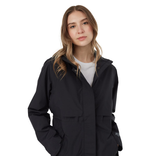 Embroidered tentree Nimbus Long Rain Jacket - Womens