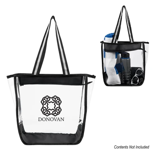 Custom Stowe EVA Clear Tote Bag 30196
