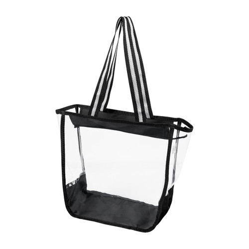CLEAR WITH BLACK