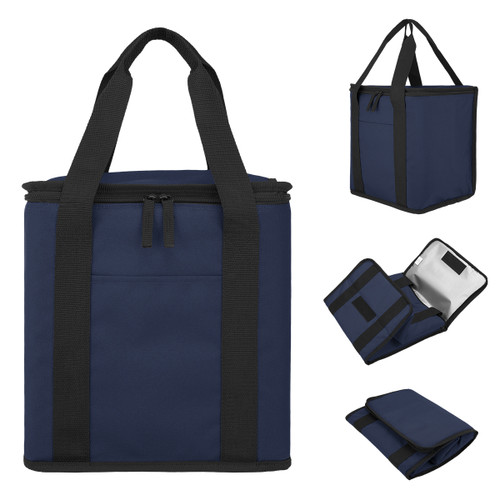 NAVY WITH BLACK