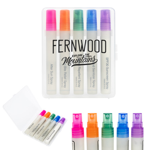 Custom 5-Piece Outdoor Essentials Spray Bottle Set 90070
