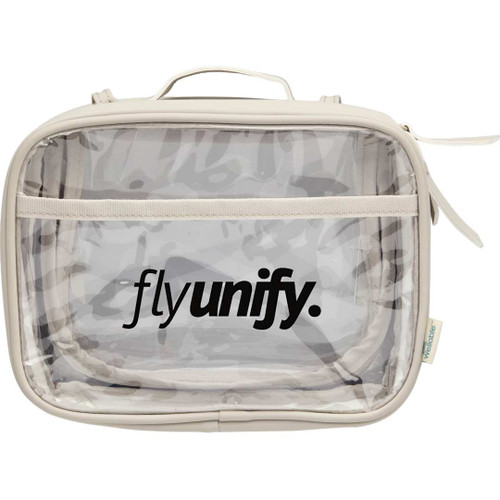 Custom Wellable Clear Travel Case