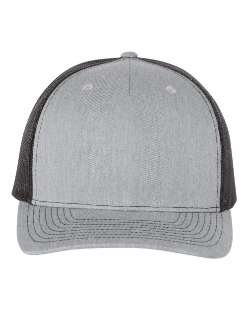 Custom Embroidered Five-Panel Trucker Cap - 112FP