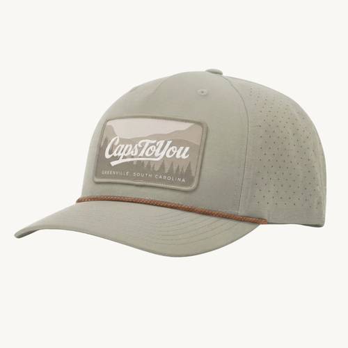 Richardson 355 - Custom Laser Rope Caps - Woven Patch