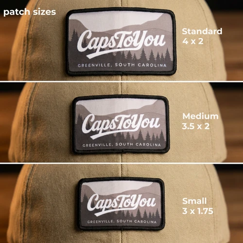 Performance Flex Caps - Custom Patch Hats
