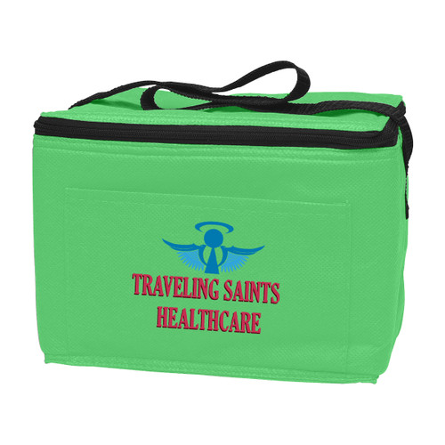 Custom Non-Woven Six Pack Kooler Bag 3046