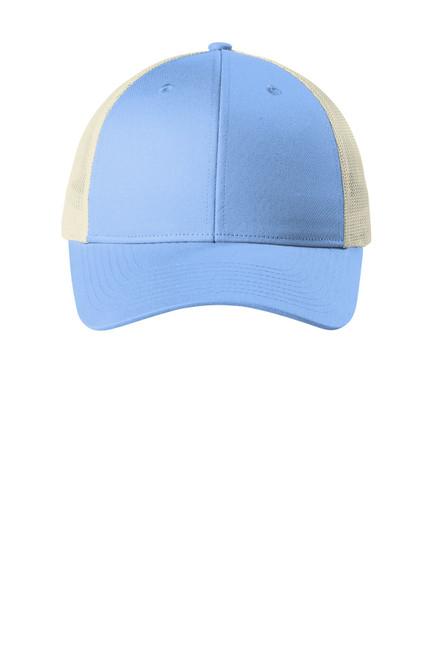 Custom Embroidered Port Authority Low-Profile Snapback Trucker Cap C402LP