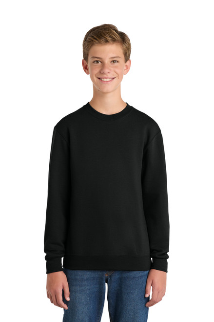 Custom Port & Co Youth Core Fleece Crewneck Sweatshirt PC78Y