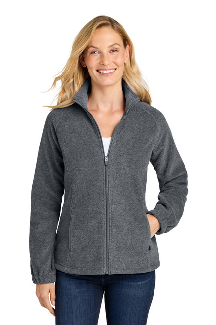 Embroidered Port Authority Women's Plush Fleece Full-Zip Jacket L190