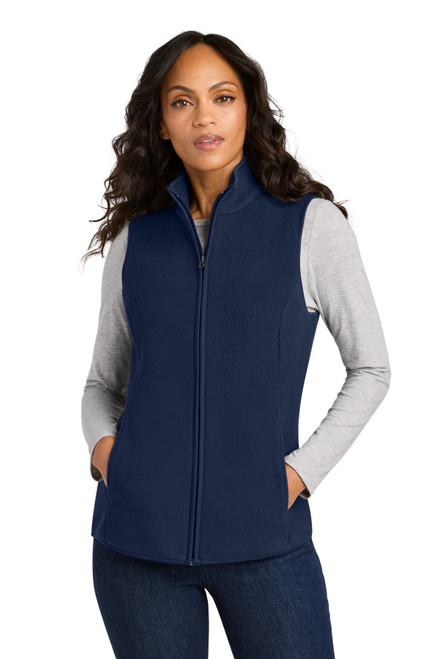 Embroidered Port Authority Women's C-FREE Fleece Vest L702