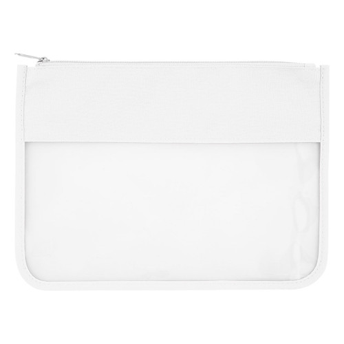 CLEAR WITH WHITE