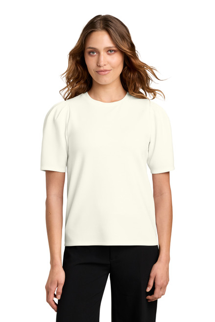 Embroidered Mercer+Mettle Women's Short Sleeve Lite Spacer Top MM1041