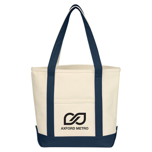 NATURAL WITH NAVY
