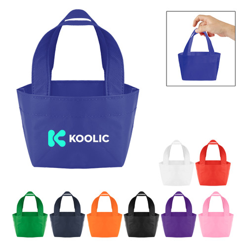 Custom Recycled Non-Woven Micro Mini Tote Bag 30232