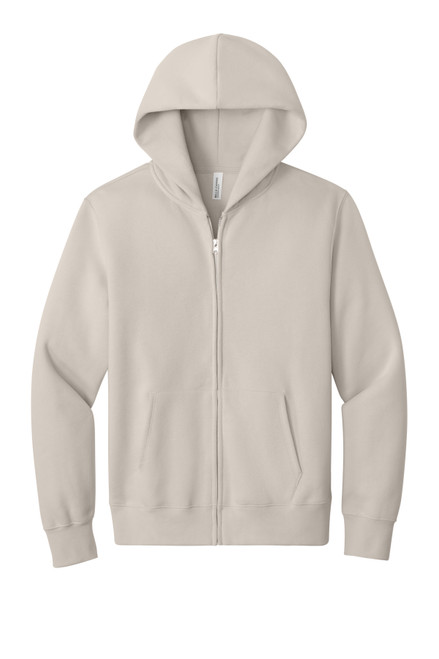 Custom BELLA+CANVAS Unisex 10-Ounce Heavyweight Full-Zip Hooded Sweatshirt BC4739