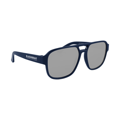 NAVY BLUE WITH SILVER