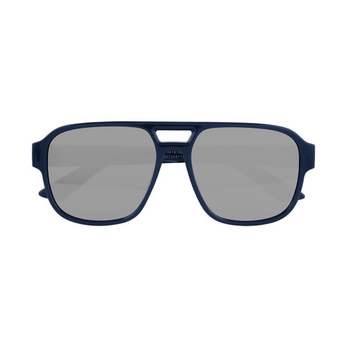 NAVY BLUE WITH SILVER