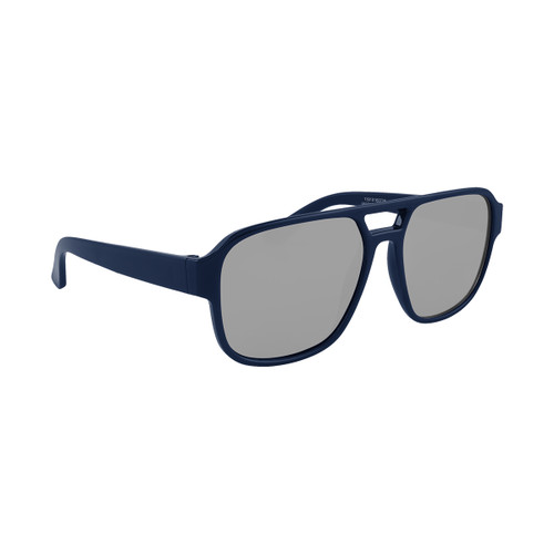NAVY BLUE WITH SILVER