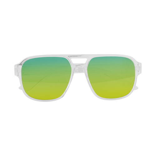 CLEAR WITH YELLOW