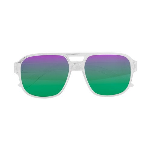 CLEAR WITH GREEN