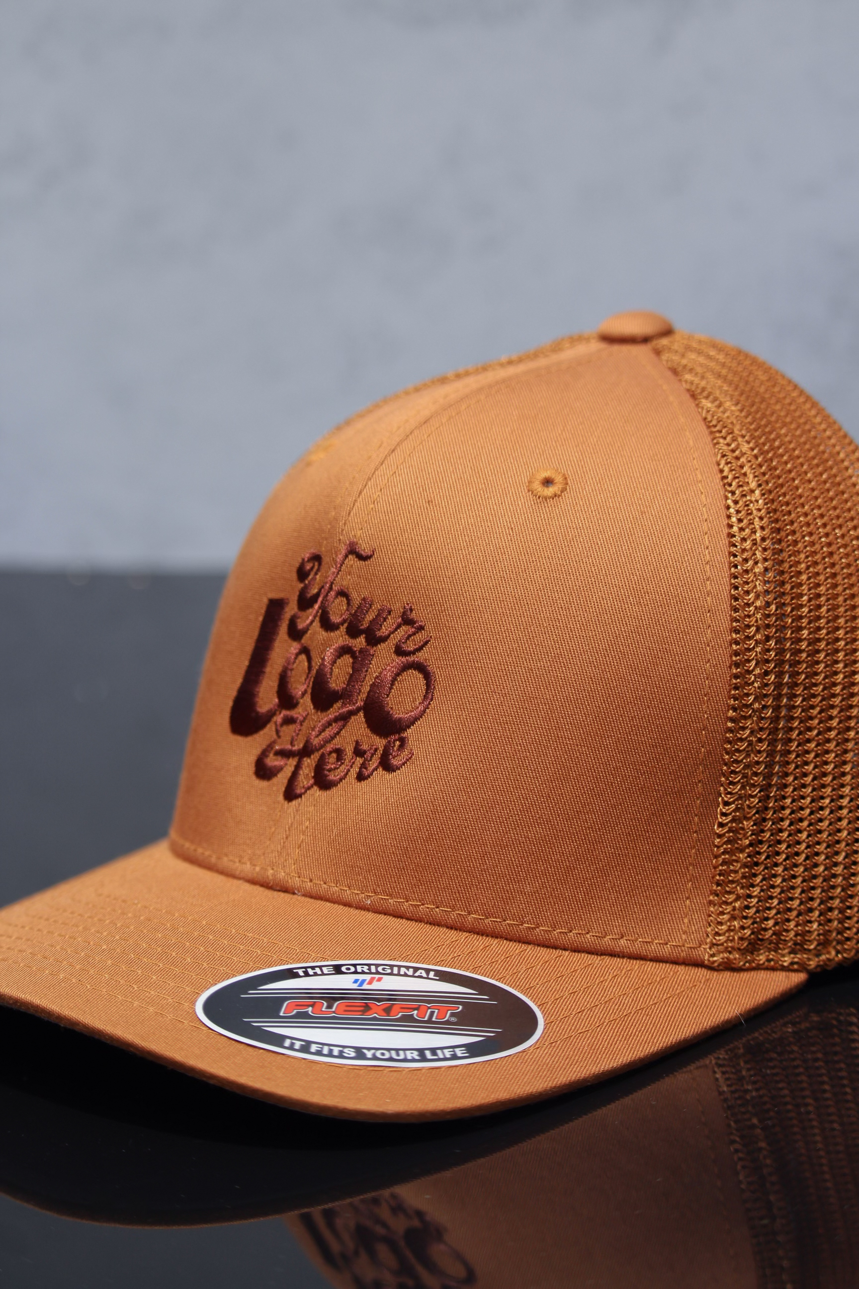 Custom Embroidered & Screen Printed Fitted Hats