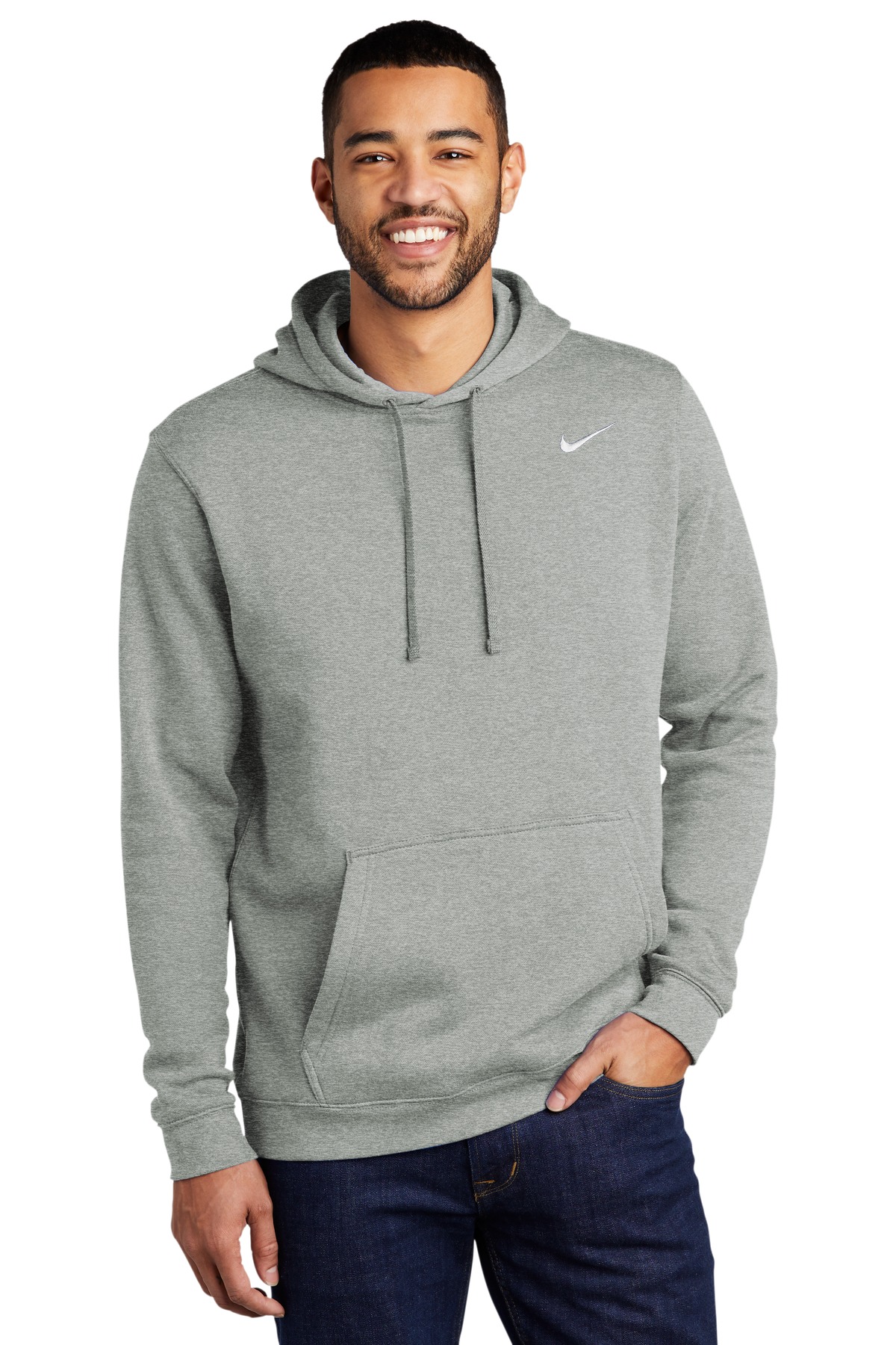 Custom Nike Club Fleece Pullover Hoodie CJ1611