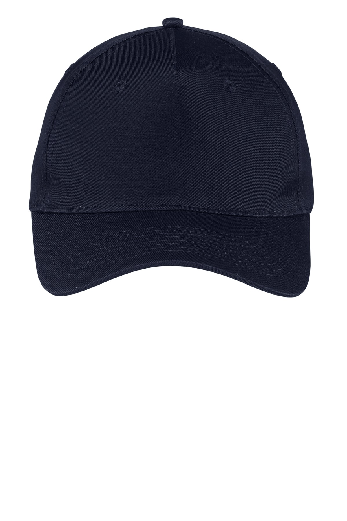 Custom Embroidered Port Authority Five-Panel Twill Cap. CP86