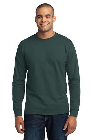 Custom Port & Company Tall Long Sleeve Core Blend Tee. PC55LST