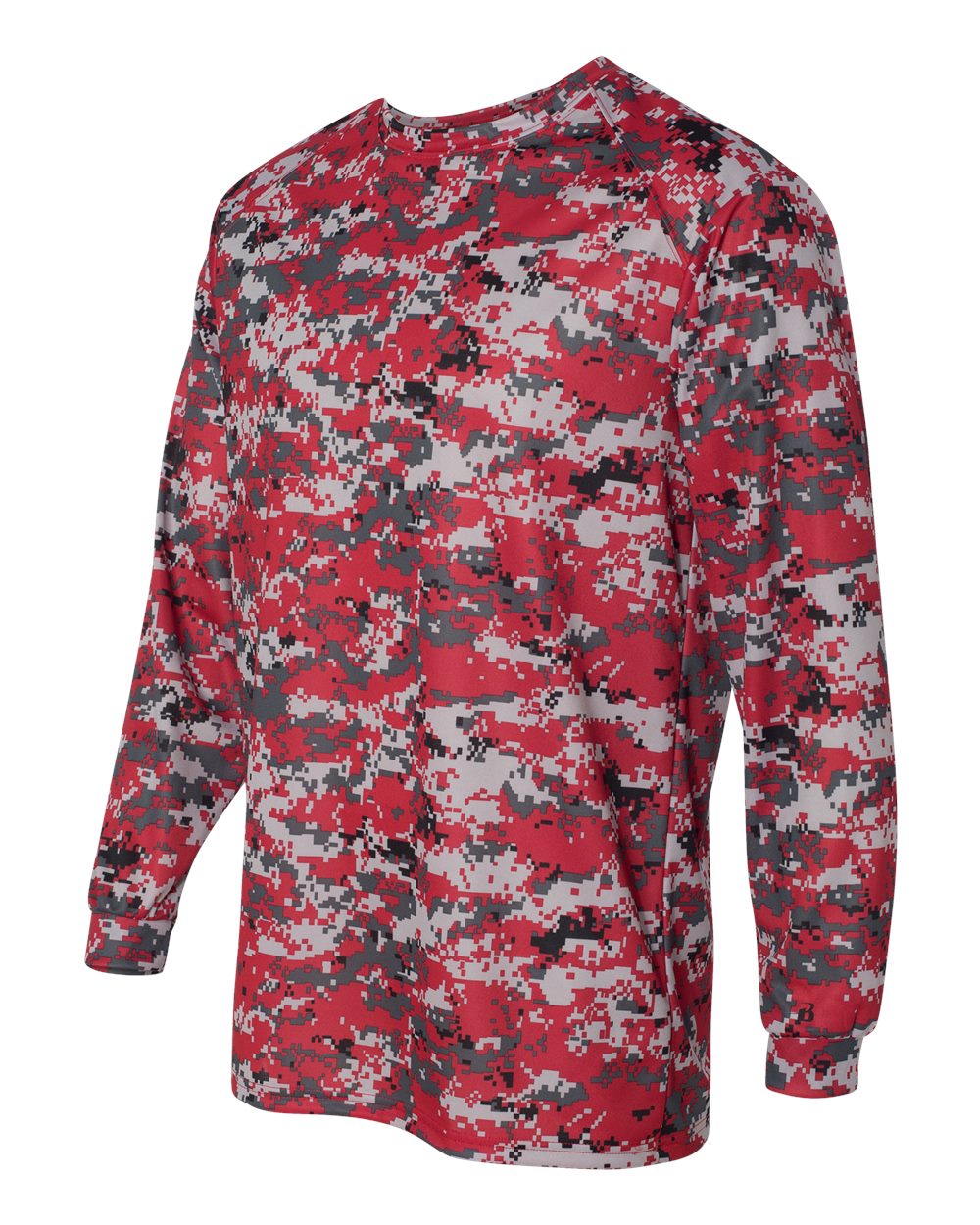 Custom Digital Camo Long Sleeve T-Shirt - 4184 - CapsToYou