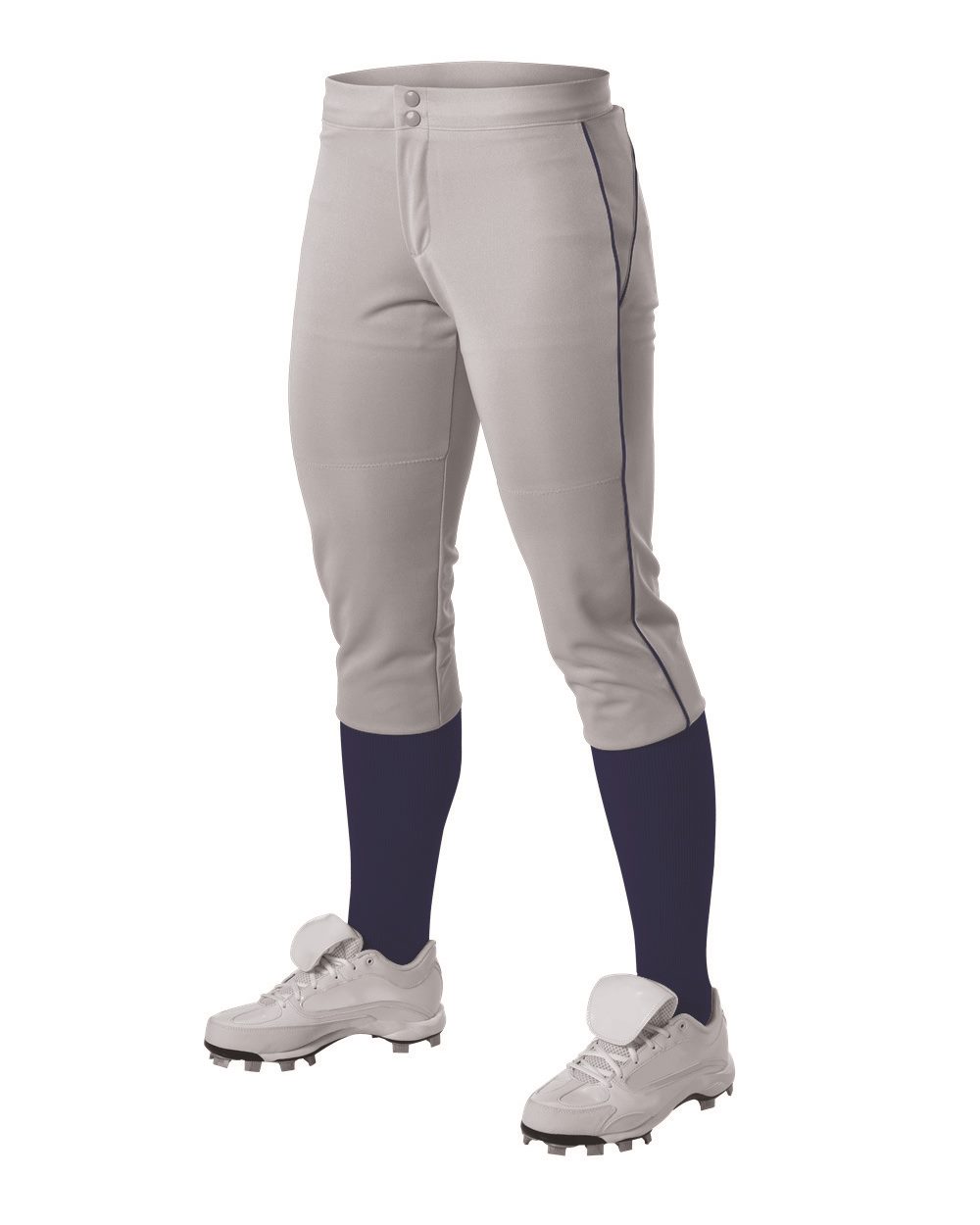 Alleson Athletic 615PSG - Girls' Belted Speed Premium Fastpitch Pants