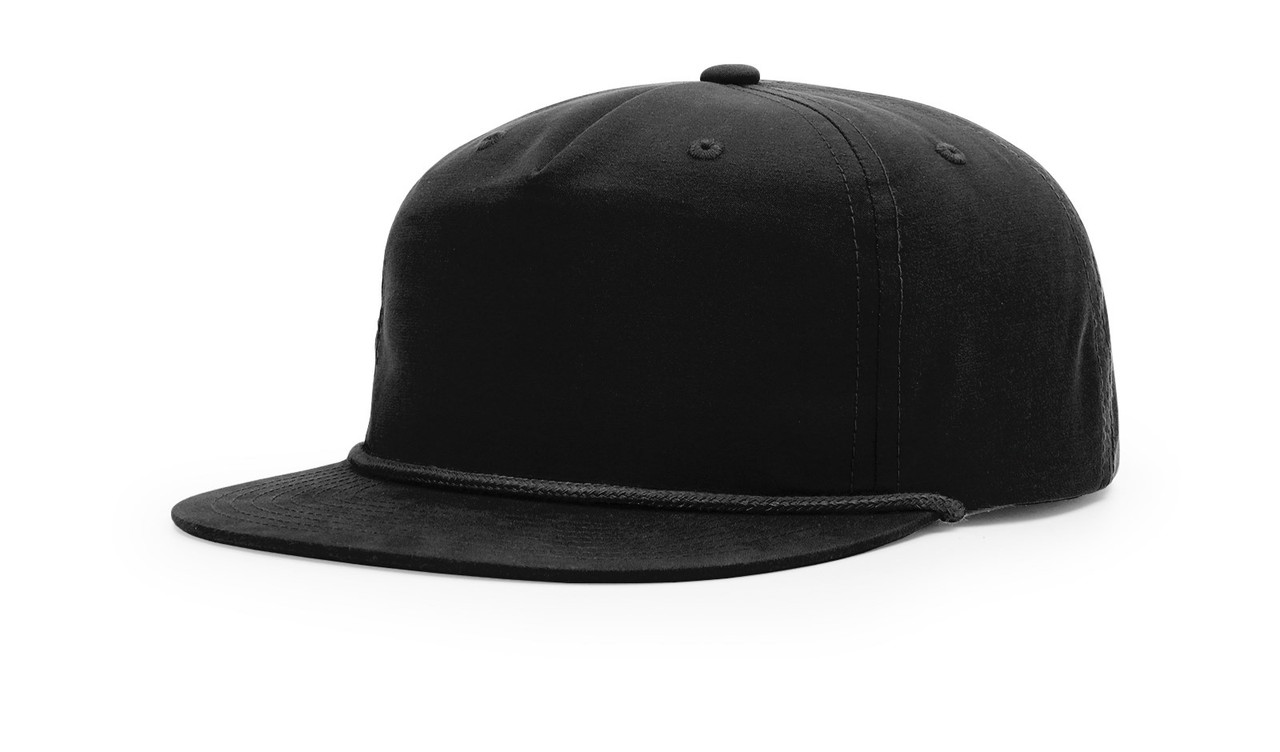 Custom Leather Patch Hats | Richardson Snapback 256