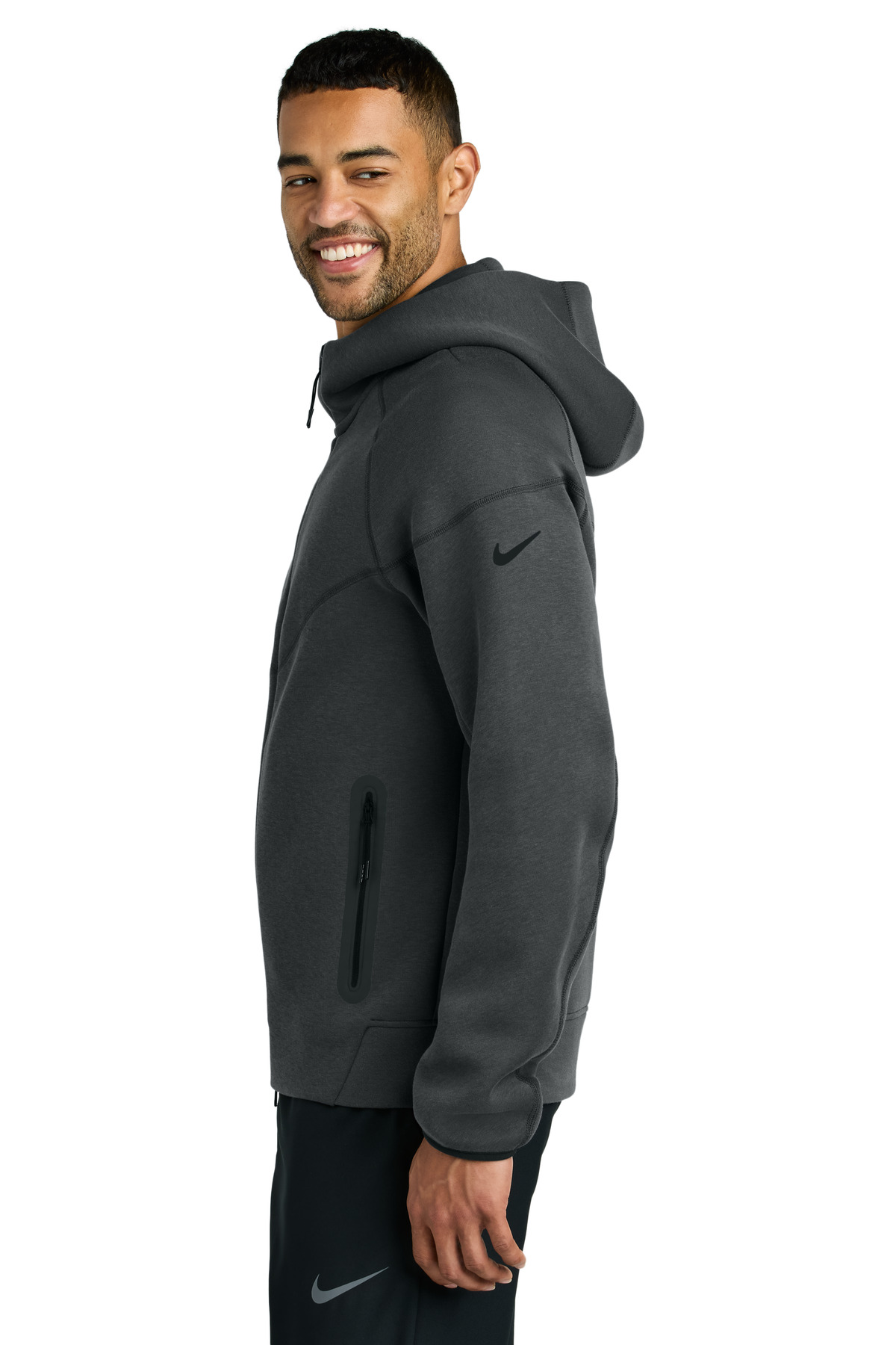 nike tech fleece side zip