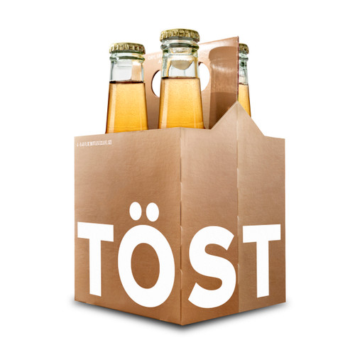 Tost Sparkling White Tea, Cranberry & Ginger. 250 ml x 4.