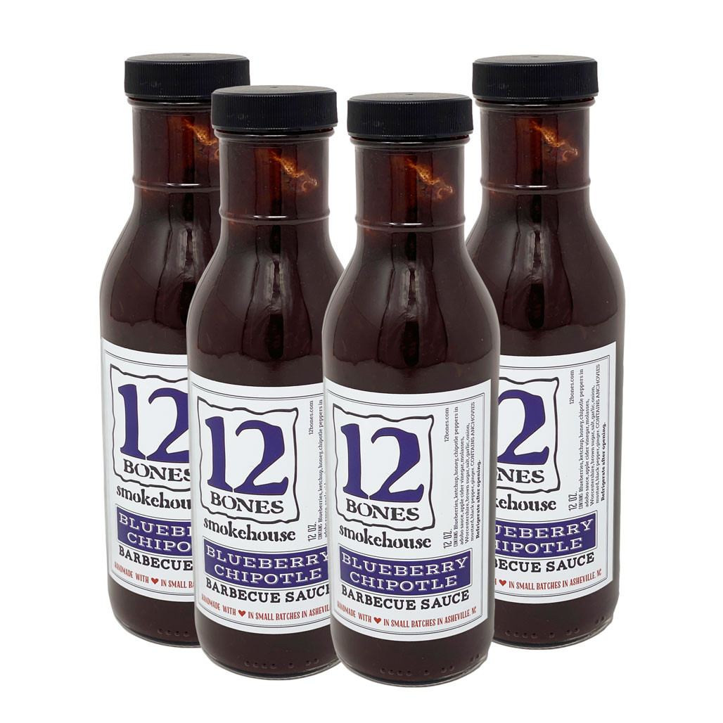 Blueberry Chipotle BBQ Sauce 4pack