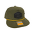12 Bones "Tender Butts, Sweet Racks" Black Patch. Army Green with Gold Rope