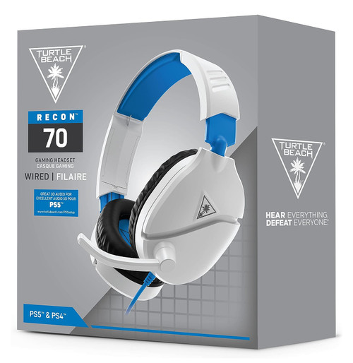 Turtle Beach Recon 70 Gaming  Headset White Playstation 4 