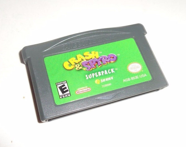   Crash & Spyro Superpack (Nintendo Game Boy Advance, 2005) 