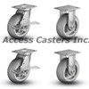 CA-HD6X2SET 6 Inch Heavy Duty Caster Set for Cambro Insulated Food Servers