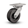 72TM04201S 4" x 2" Albion 72 Series Swivel Plate Caster, Phenolic Wheel