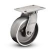 410FS10501S Albion 10" x 3" Kingpinless Swivel Caster, Forged Steel Wheel
