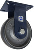 76-UIT-0825-R RWM 8" Rigid Caster with Urethane on Iron Wheel