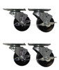 AC-1425BM  Medium Duty Caster set for Racks