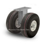272SF10601R 10" Dual Wheel Pneumatic Rigid Caster