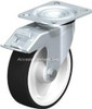 L-POTH 125G-FI - Blickle Swivel Caster with Stop-Fix Brake - Polyurethane Wheel