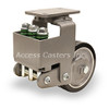 S-AEZFFM-63SWC75D Spring loaded caster with 6" x 3" UltraGlide XC wheel