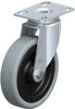 LKPA-VPA 126K Blickle 125mm Swivel Caster with Top Plate