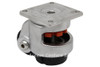 ACLVS3V4 2.44" Stainless Steel Leveling Caster with Top Plate