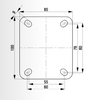 100mm x 85mm Plate Dimensions